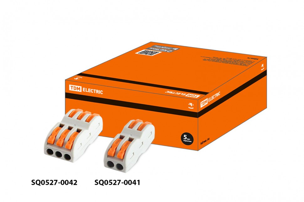 Соединительная проходная клемма СК-413-2  (2,5мм2) TDM