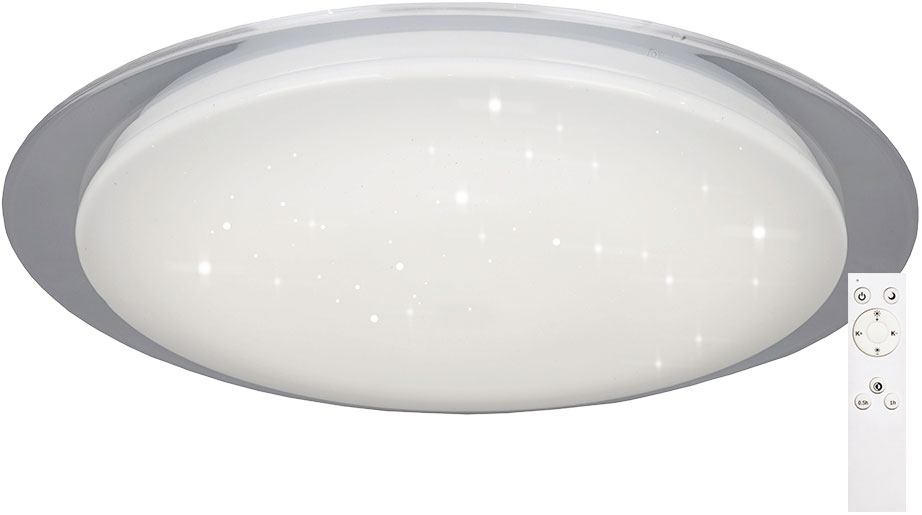 Светильник светодиодный COMFORT GALAXY 75Вт 230В 3000-6500K 6000Лм 560x85мм с пультом ДУ IN HOME